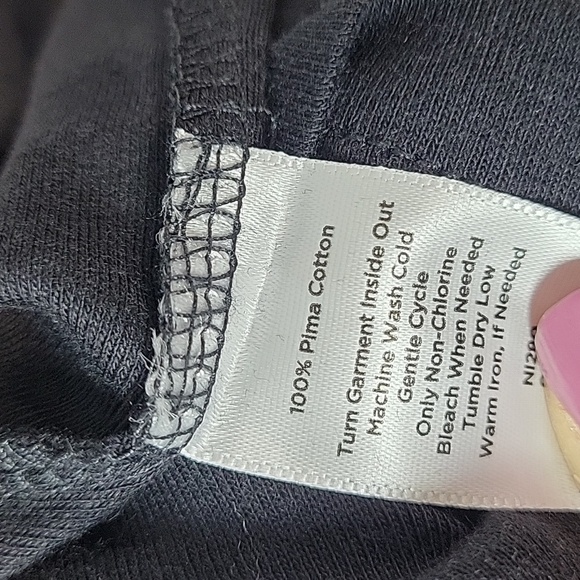 Talbots black 3/4 sleeve tee - Picture 5 of 5